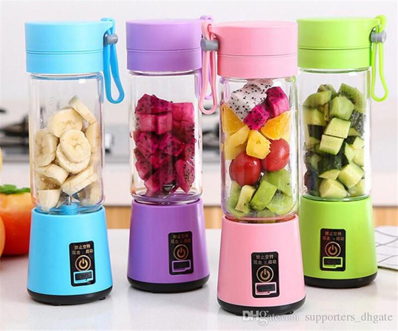 Juicer Portable Outdoor Juicing Cup Home Mini Cordless Crushed Ice Machine Usb Charging Fruit Vegetable Blender